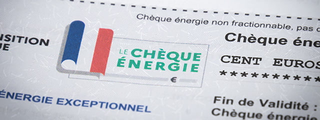 illustration d'un chèque energie