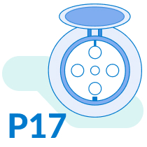 Prise pour le triphasé