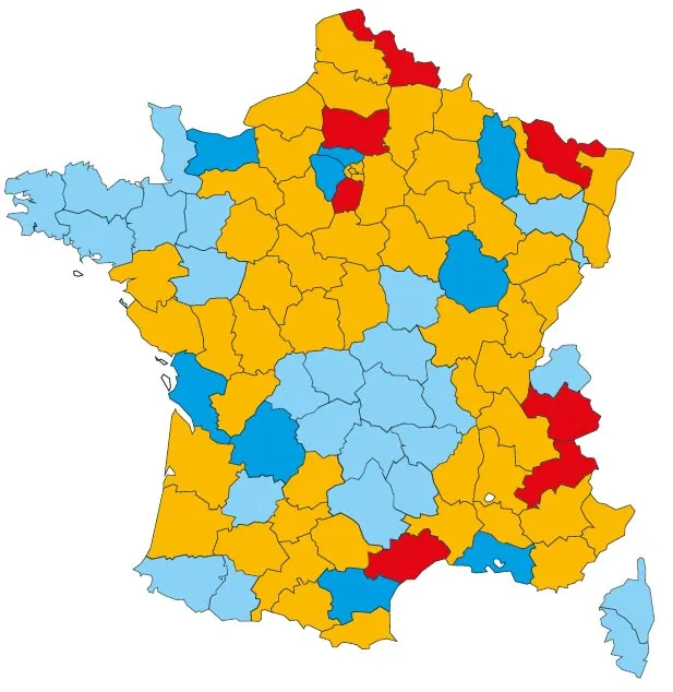 carte de France