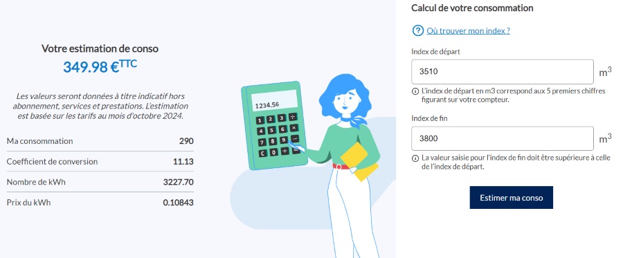 Prévoir ma facture de gaz avec Ma Conso (anciennement Activ'Conso)