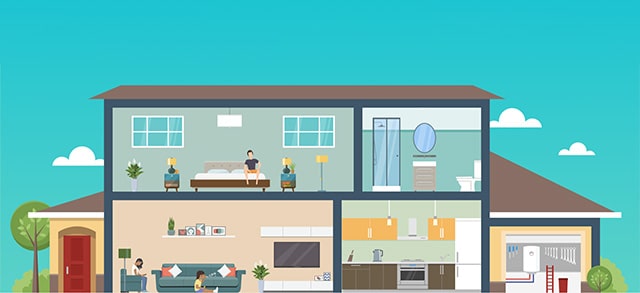 Découvrez vos écogestes pièce par pièce