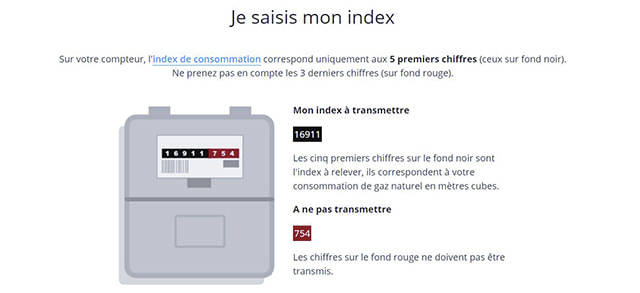 Payez votre consommation réelle de gaz