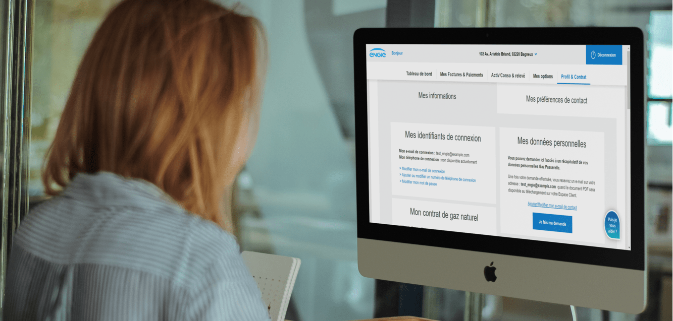 Les informations modifiables sur votre espace client